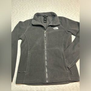 The North Face Women's  Medium Black Fleece Full Zip Jacket‎ Comfy Soft